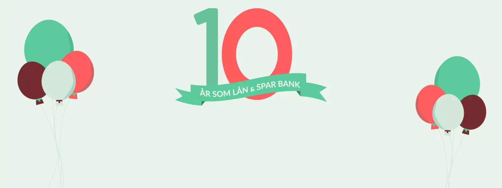 10 år och ballonger