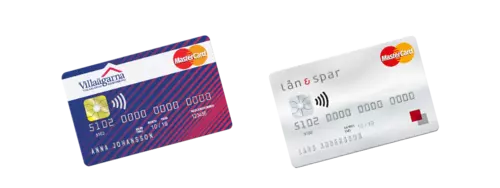 Två kreditkort
