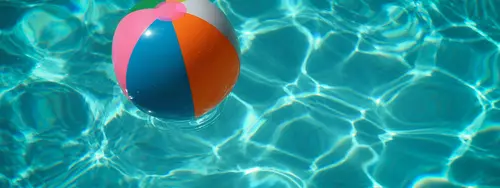 Badboll i en pool