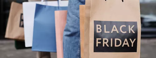 Shoppingpåsar från Black Friday