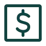 Ikon för faktura och betalningar