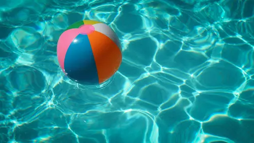 Badboll i en pool