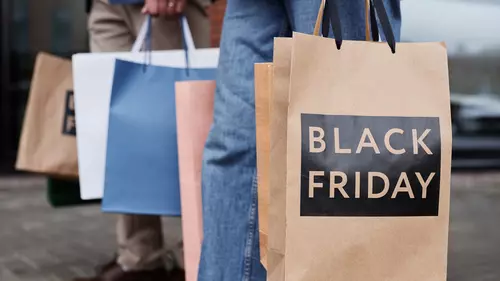 Shoppingpåsar från Black Friday
